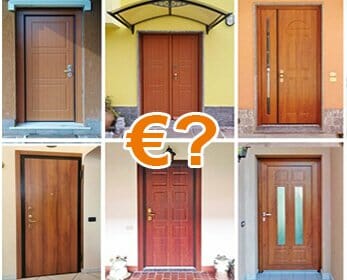 Paraspifferi porte blindate cm 100