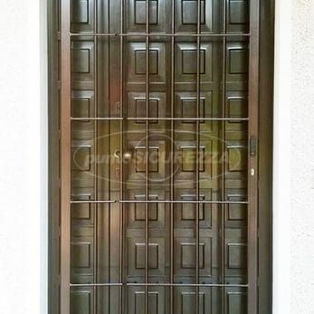 Grate di sicurezza inferriate blindate per finestre su misura Modelli di grate in ferro